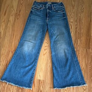 Mother Roller wide leg jeans size 24
